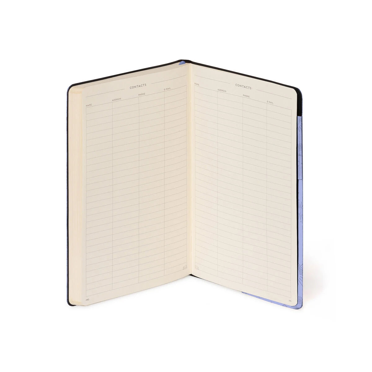 Legami - Notizbuch mit Blank Pages und Monochrome-weichem Einband - Cosmic Lilac - My Notizbuch