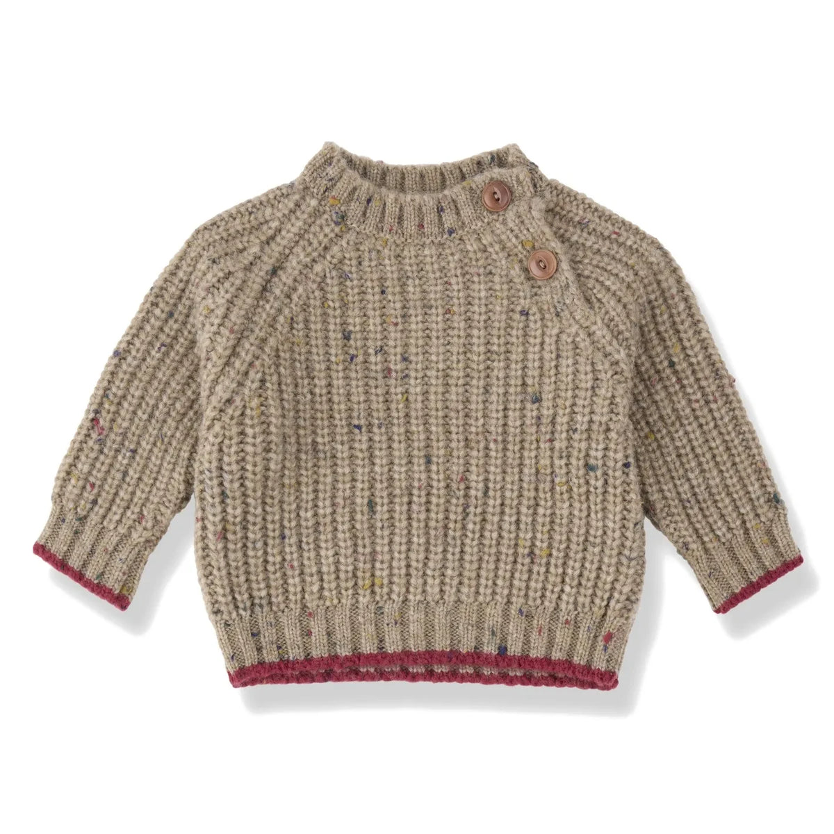 1+ in the family - Maligne Wollpullover | Beige