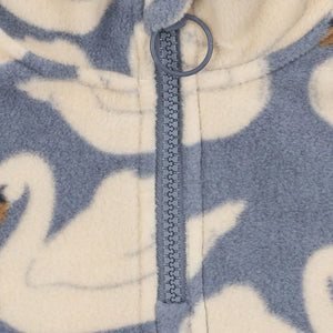 Konges Sløjd - Sweat Fleece Tavi Swans aus recycelten Fasern | Lavendel