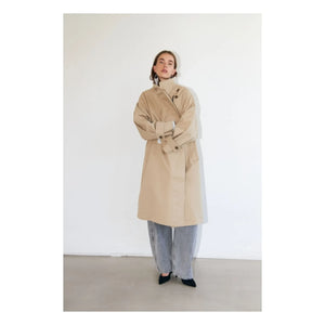 Lollys Laundry – Trench Russi Cotton | Beige