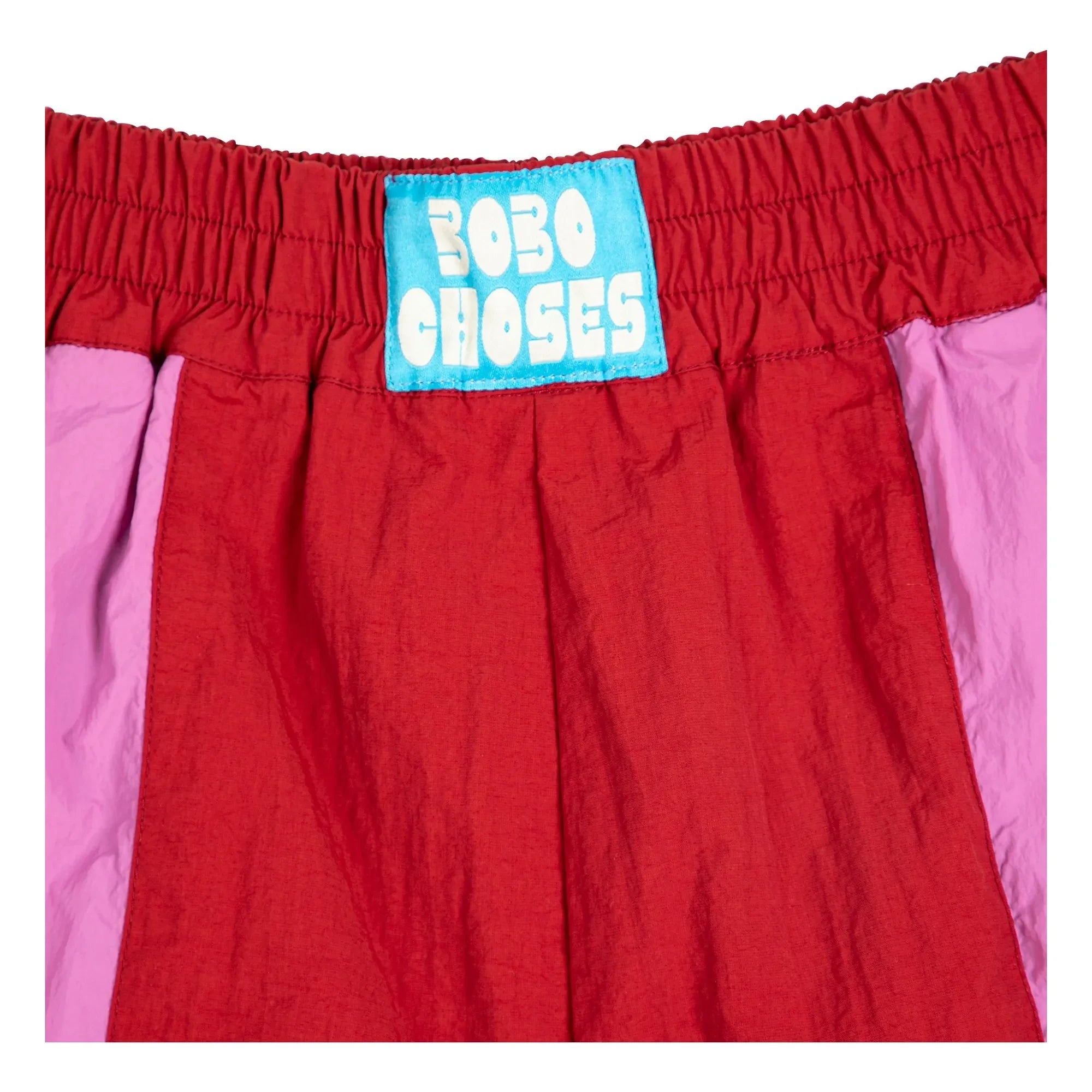Bobo Choses - Kısa Renk Bloklu | Kırmızı
