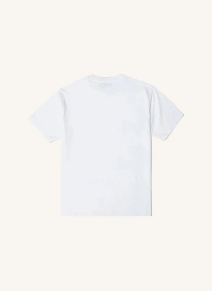 Edmmond Studios - Wander Baumwoll-T-Shirt | Weiß