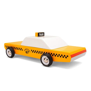 Candylab - Candycab Taxi - Juguete de Madera | Amarillo