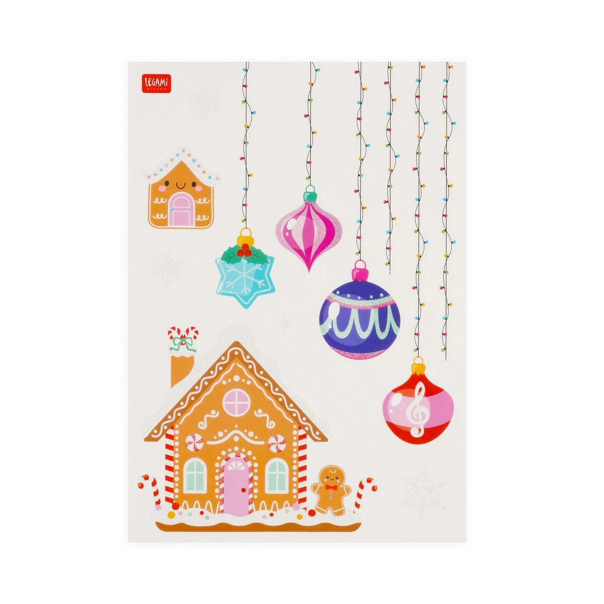 Legami - Seti 75 Static Cling Window Stickers - Windo-Wow