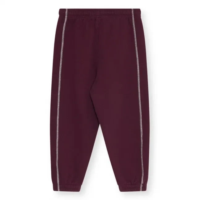 the new society - TNS Logo Stretch Jogger Pantolon | Bordo
