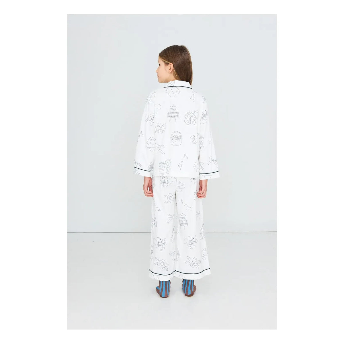 Tinycottons - Apple Pijama | Beyaz