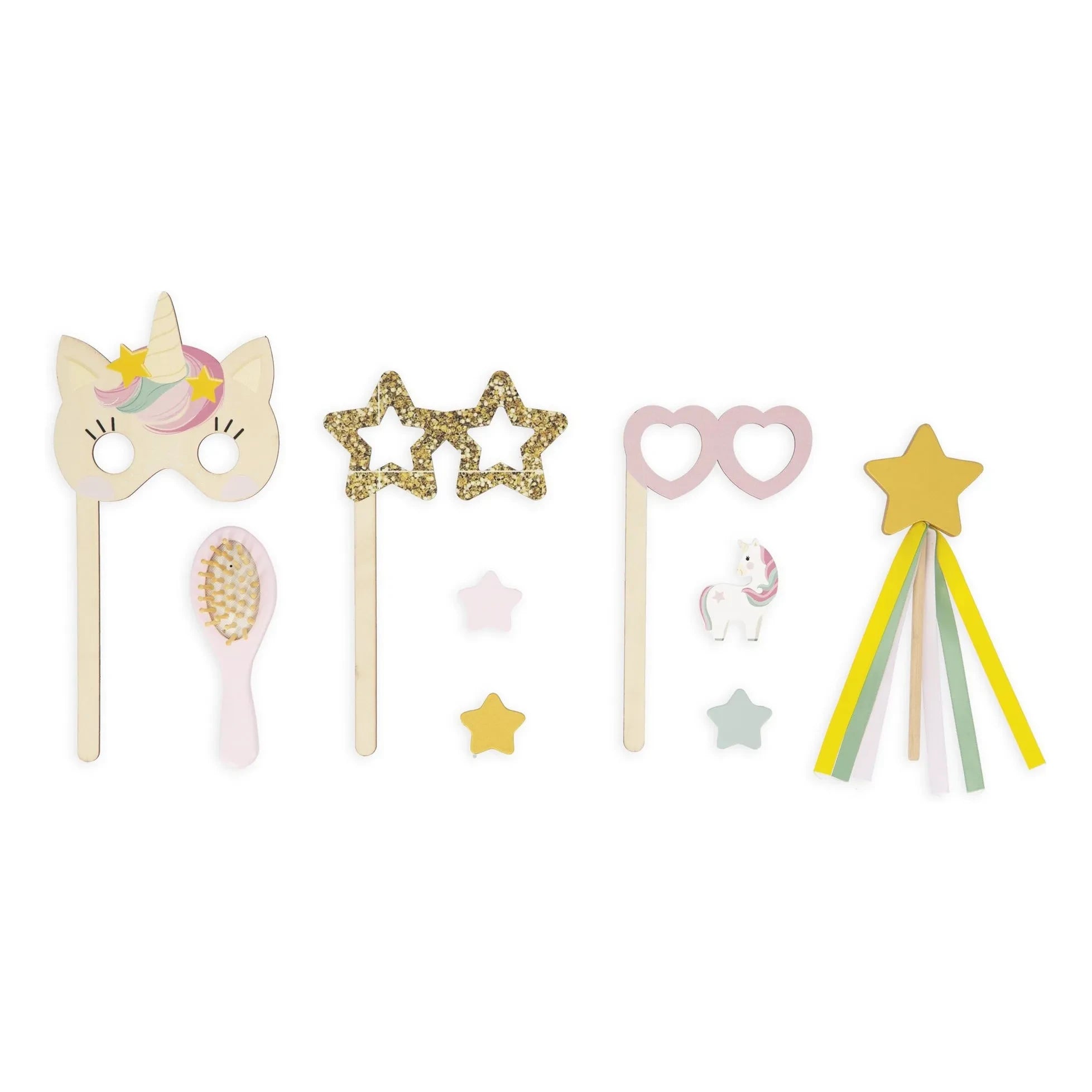 Janod - Einhorn-Frisier-Set