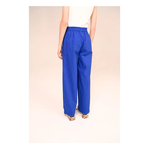 Sacrécoeur - Lola Magna Popeline Hose | Blau