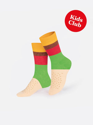 Eat My Socks - Çocuk Cheeseburger Çorap