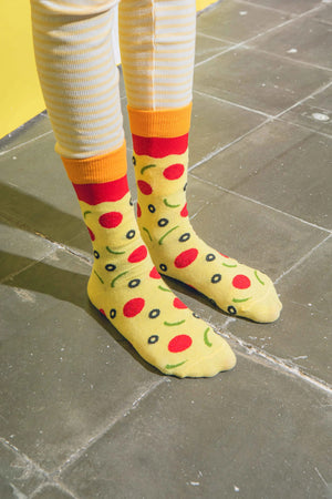 Eat My Socks - Çocuk Napoli Pizza Çorap