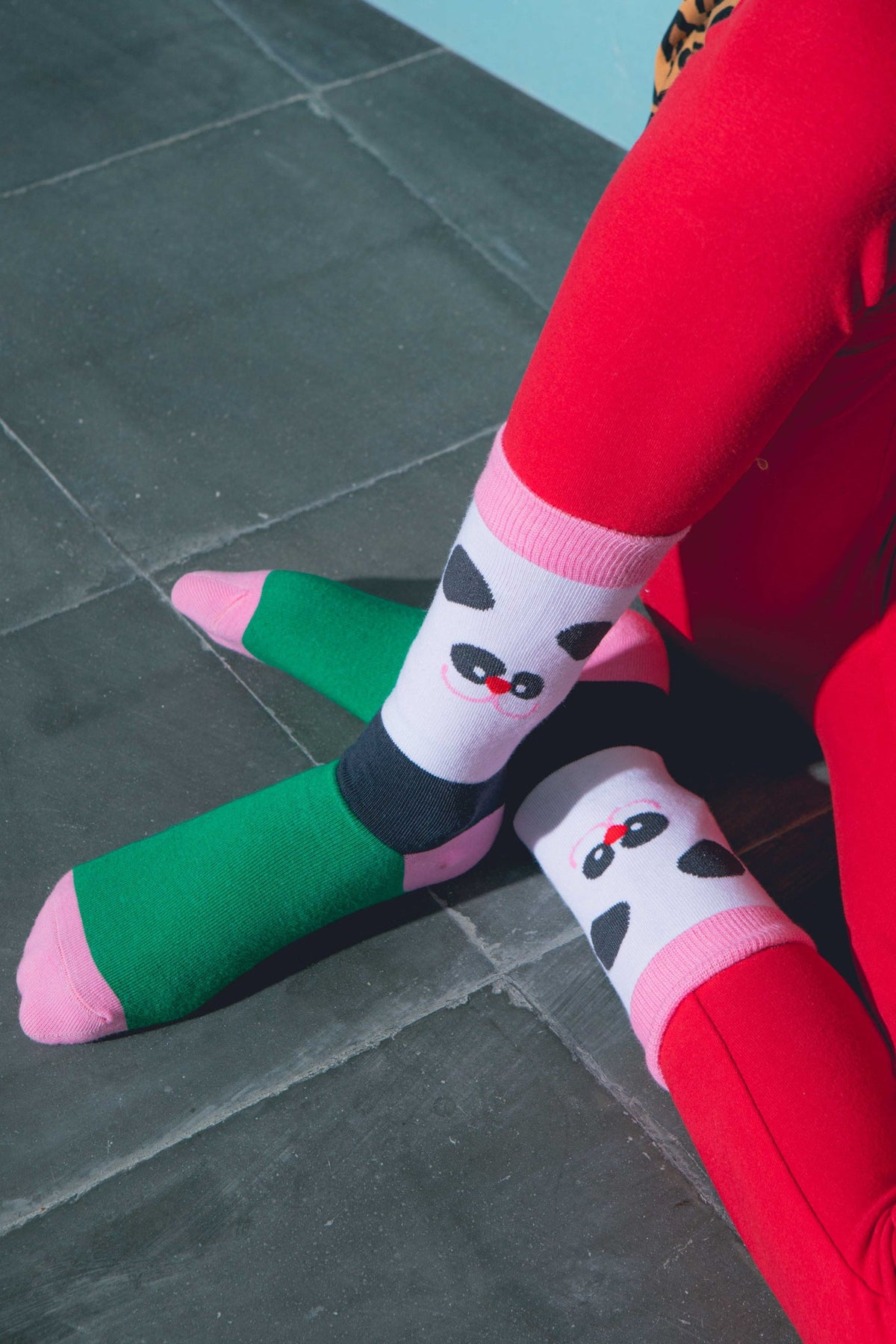 Eat My Socks - Çocuk Tembel Panda Çorap