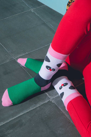 Eat My Socks - Çocuk Tembel Panda Çorap