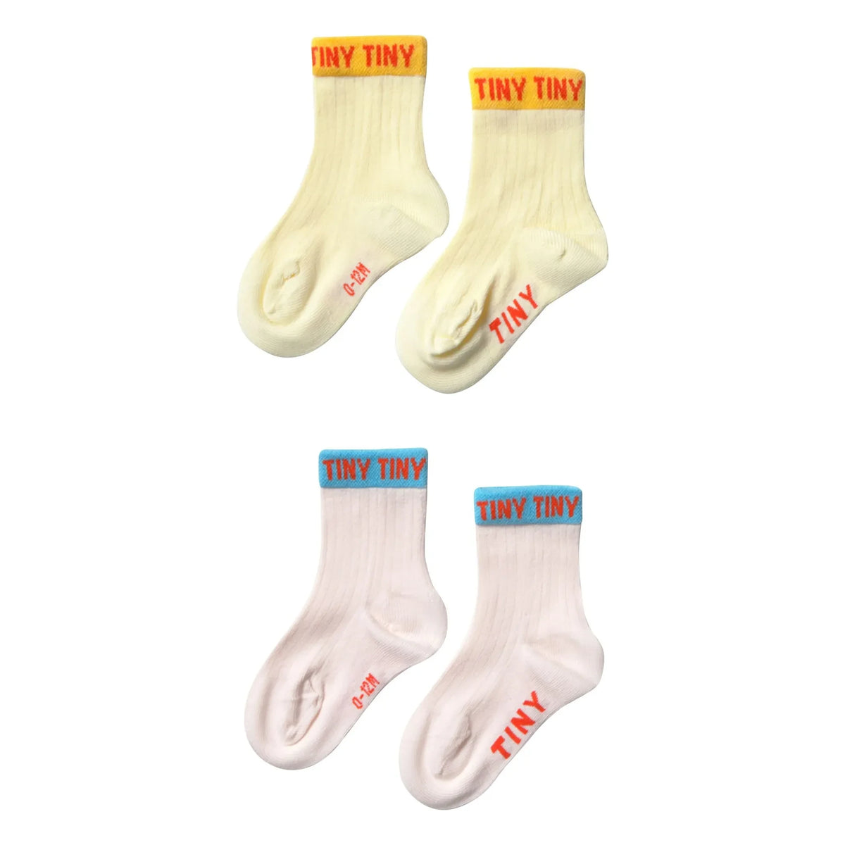 Tinycottons - 2 Çift Küçük Çorap Seti | Sarı