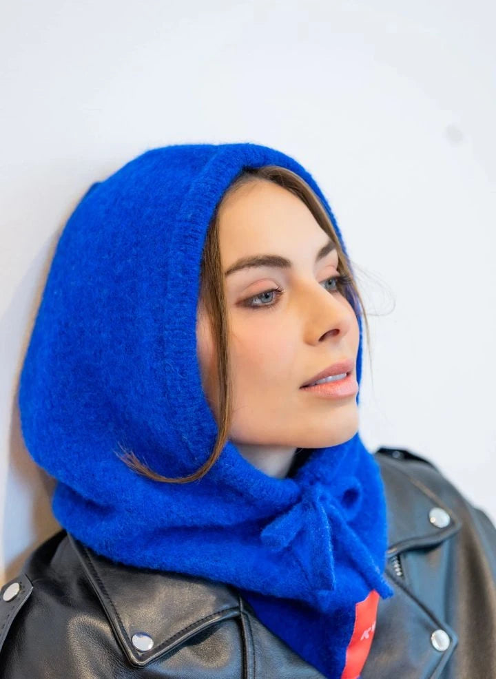 K'puche - Kim Alpaka Kapuze Hoodie | Königsblau
