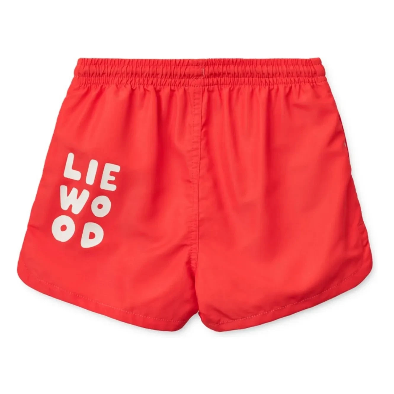 Liewood - Aiden Liewood Geri Dönüştürülmüş Elyaf Mayo Şortu | Kırmızı