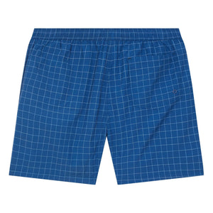 Smallable Man - Dante Checkered Swim Shorts | Blue