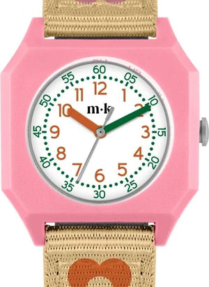 Mini Kyomo - Seventies Flowers Saat - Mini Kyomo x Taxi Brousse | Bej