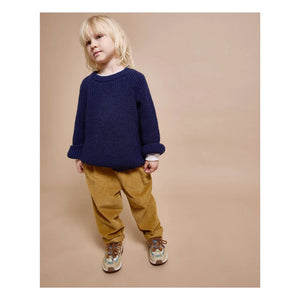 Búho - Pantalón de Terciopelo para Niña | Mostaza