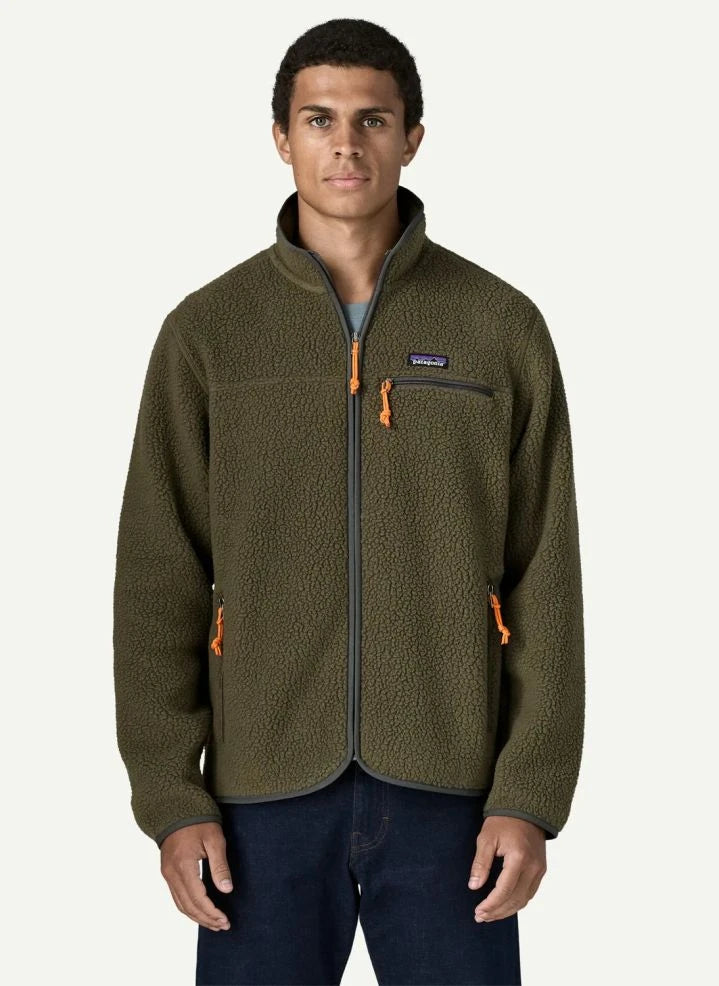 Patagonia - سترة بولار ريترو | كاكي