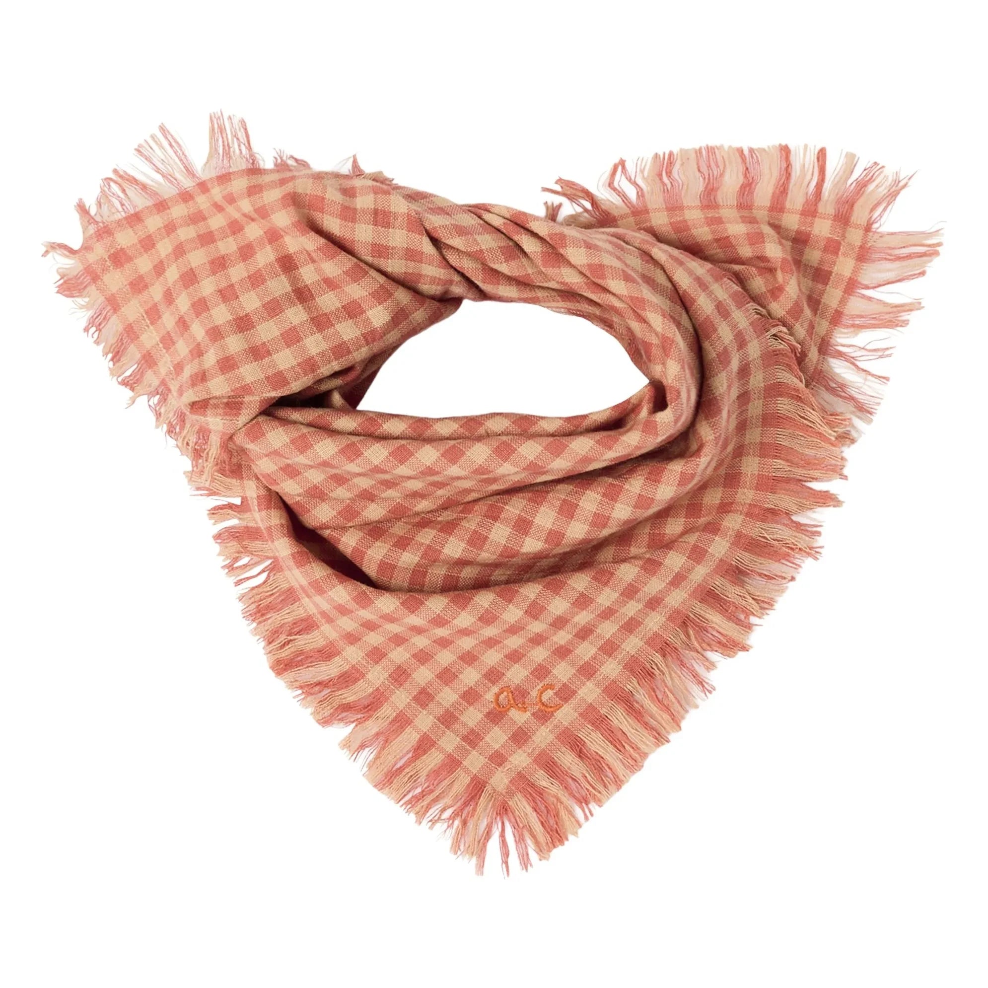 Apaches - Pañuelo floral Fayara | Naranja