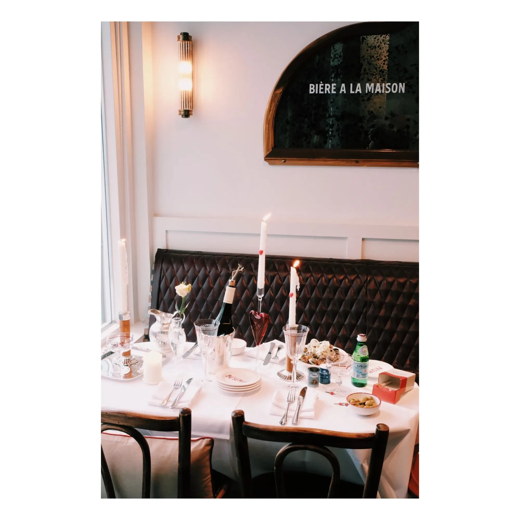 Anna + Nina - Bistro Stemmed Glass | Red