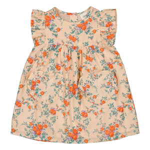 Louis Louise - Vestido Ethie Fleurie | Beige Rosa