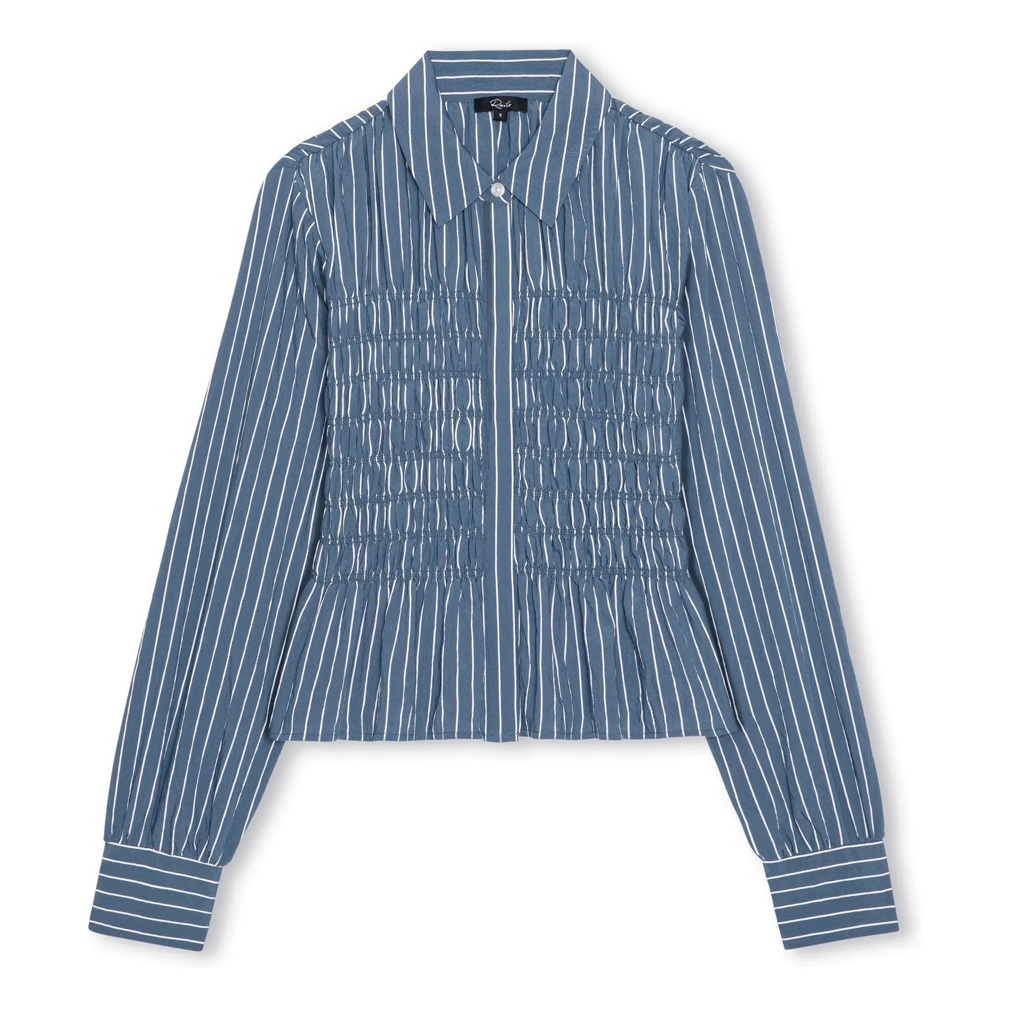 Rails - Bradshaw Çizgili Bluz | Denim Mavisi