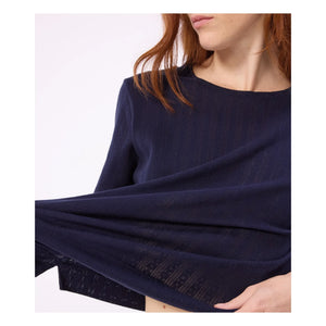 Petit Bateau - Lacivert sıvı pijama