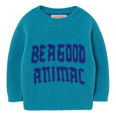 The Animals Observatory - Bull Grafik-Pullover | Blau