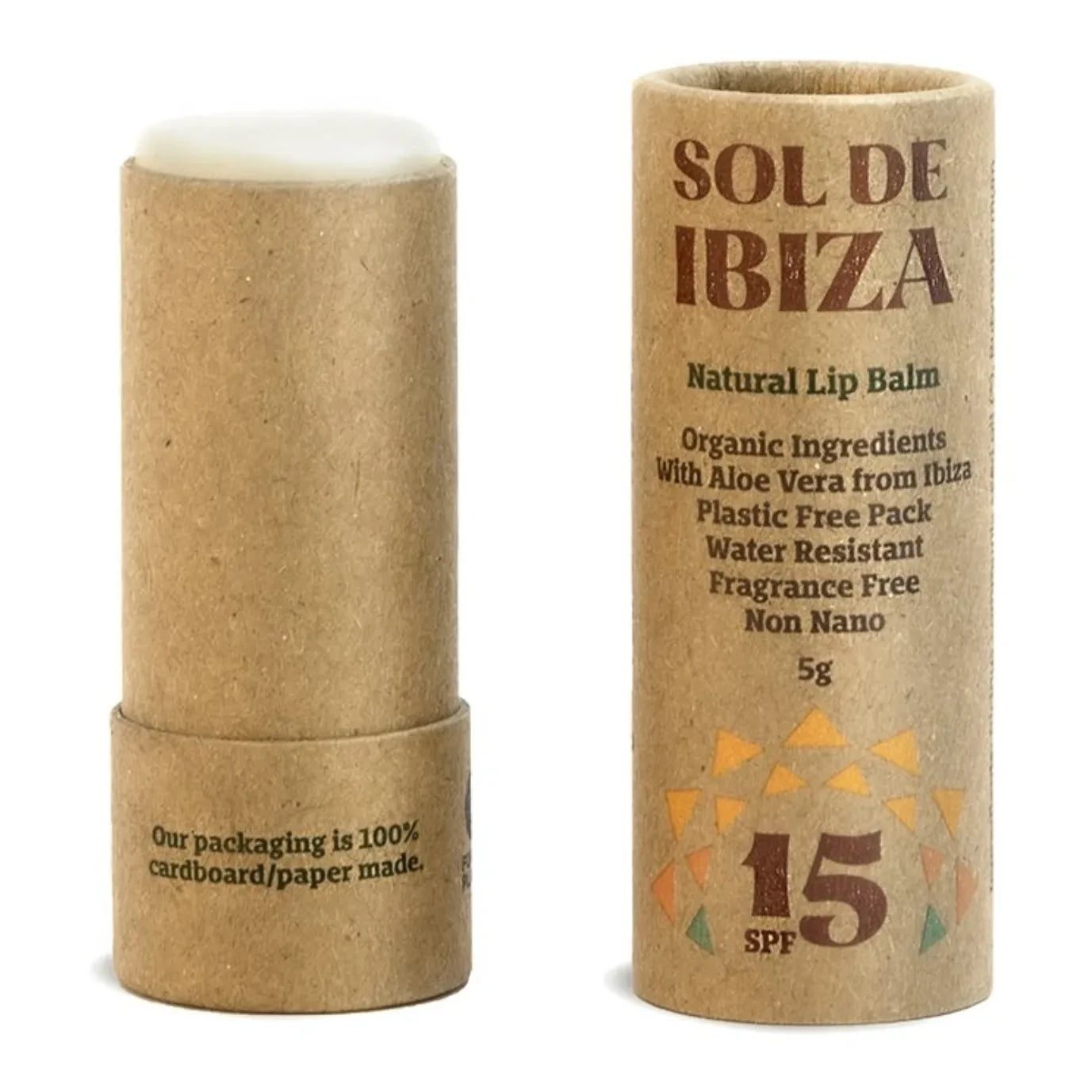 Sol de Ibiza - Bálsamo labial natural SPF15 - 5 g