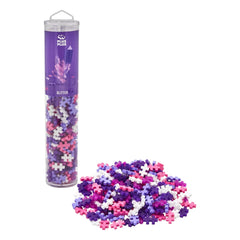 Plus-Plus - Glitzernde Röhre - 240 Teile