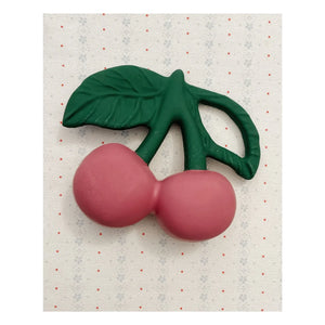 Konges Sløjd - Cherry teething ring | Red