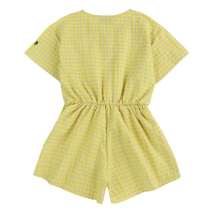 Bobo Choses - Vichy Jumpsuit | Yellow