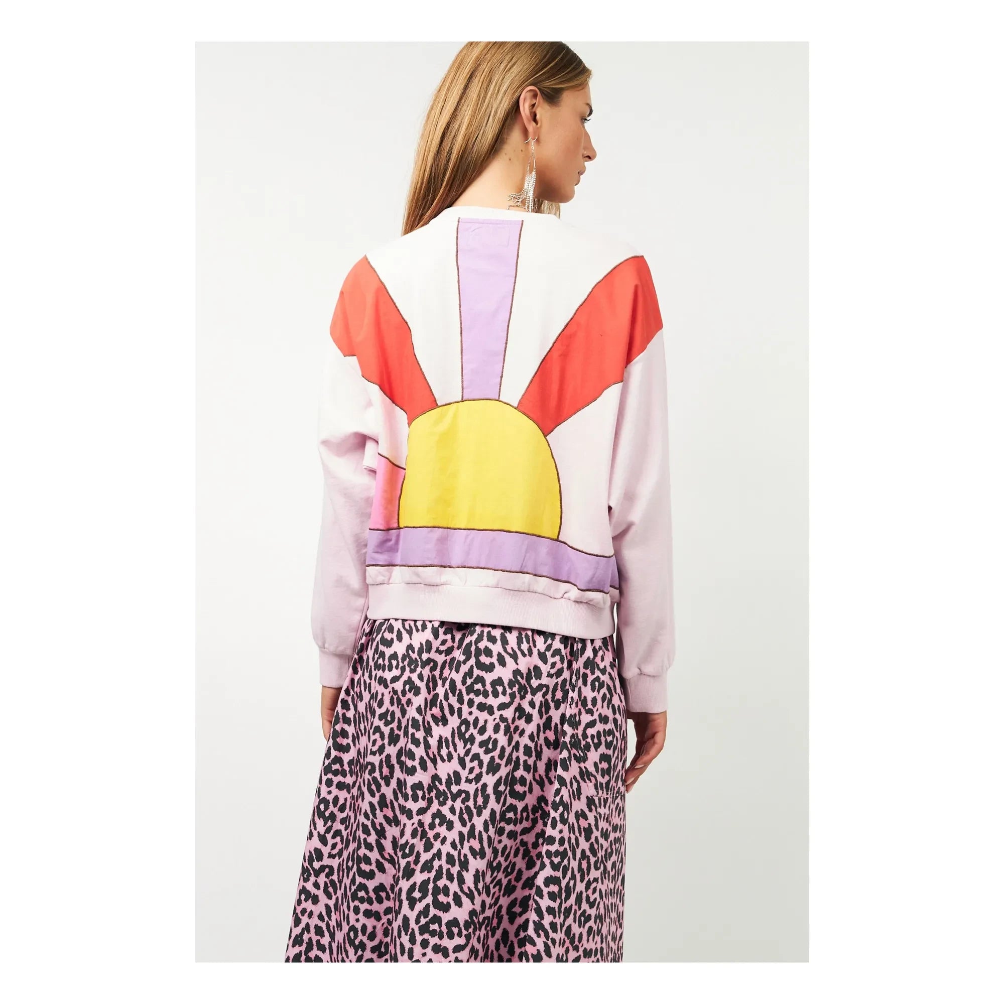 Lollys Laundry - Sunset Sydney Sweatshirt | Pink