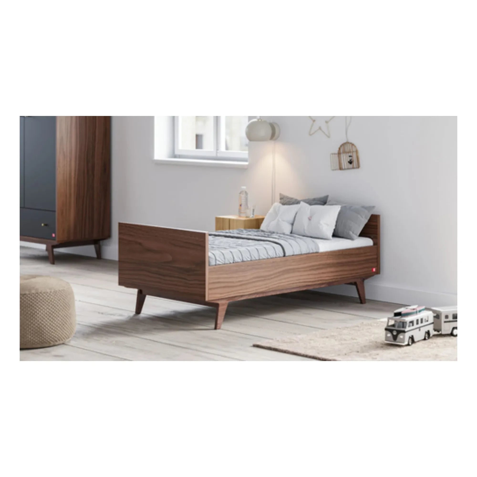 VOX - Mid II büyüyen yatak 70x140 | Ceviz