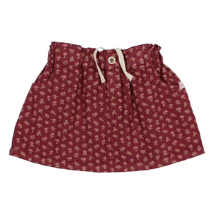Búho - Falda Cottage Fleurie | Burdeos
