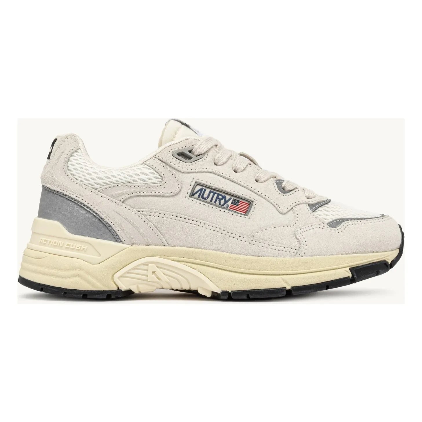 Autry - Hyperway Low Suede Sneakers | White