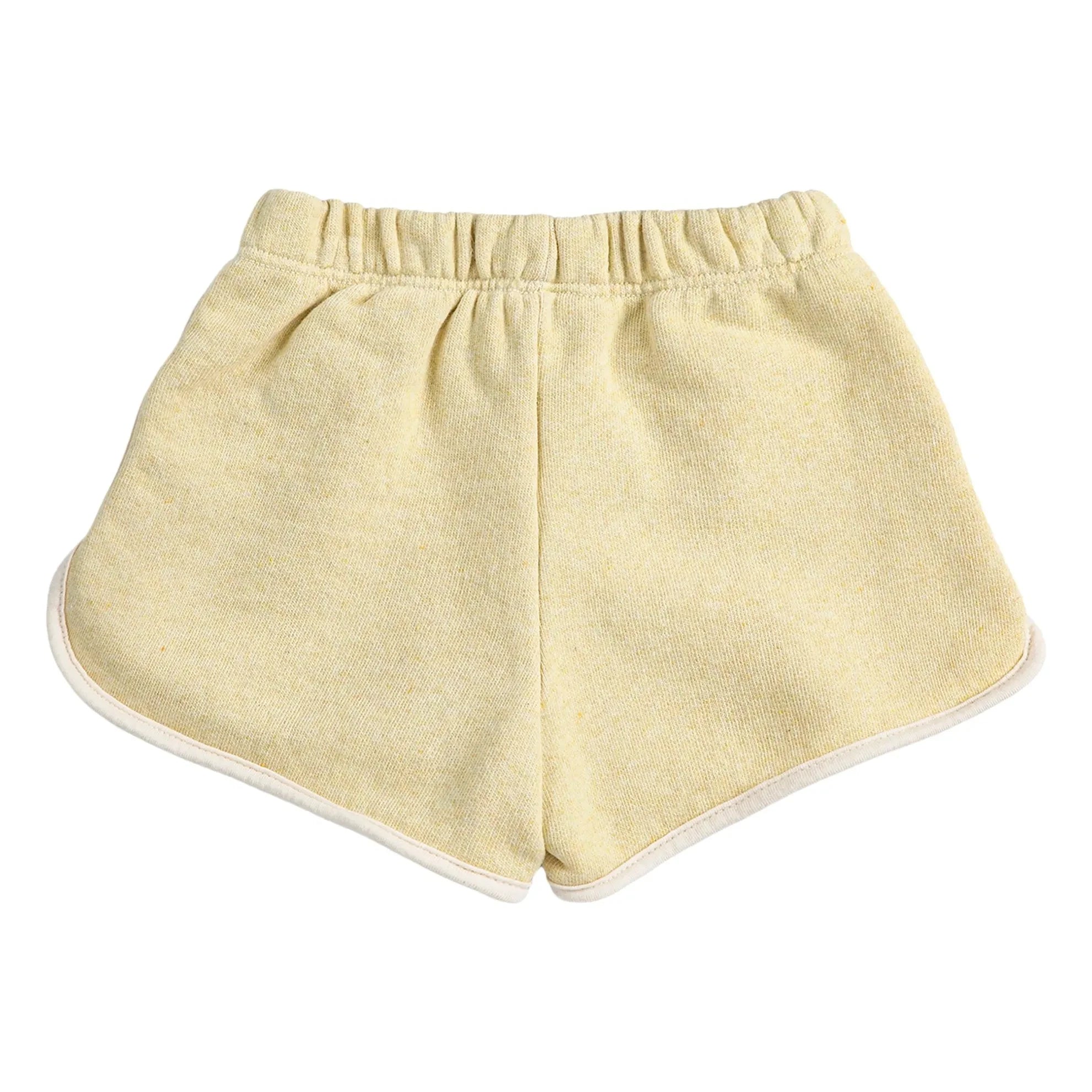 Bobo Choses - 09 Bio-Baumwoll Shorts | Gelb