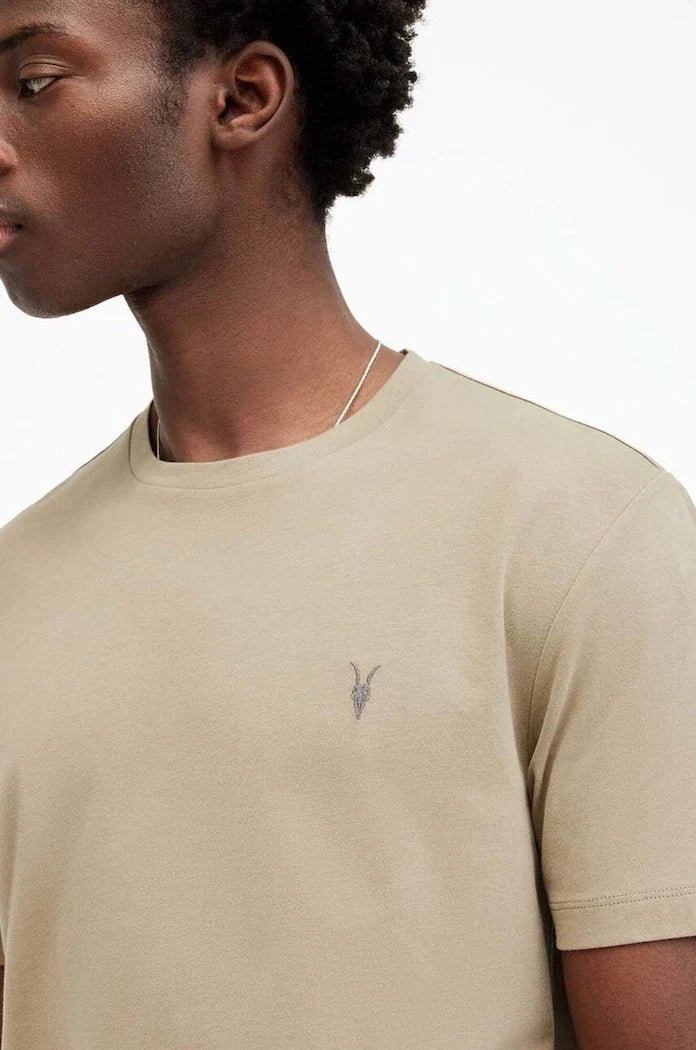 Camiseta de algodón AllSaints BRACE SS CREW