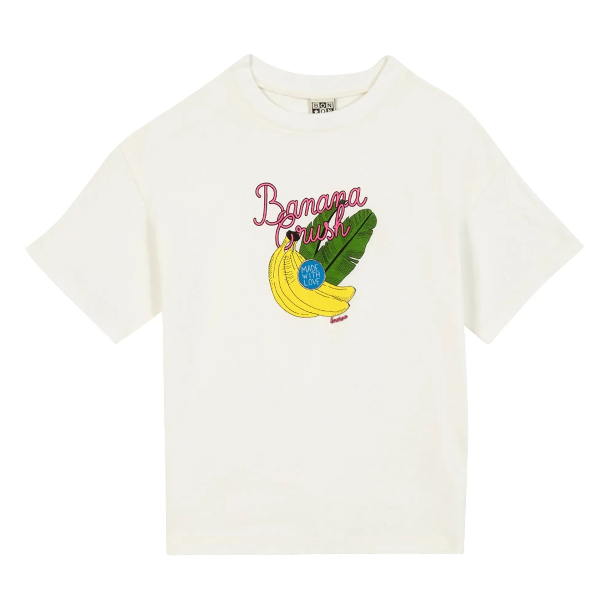 Bonton - Livo Banana Tişört | Ekru