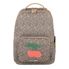 Jeune Premier - Bobbie Leopard Cherry Backpack | Beige