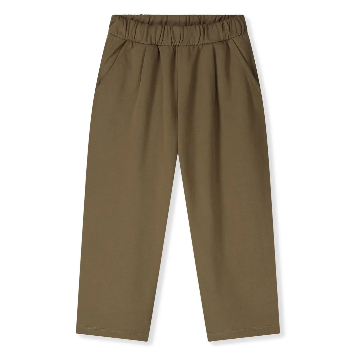 Gray Label - Pantalones oversize de algodón orgánico | Marrón