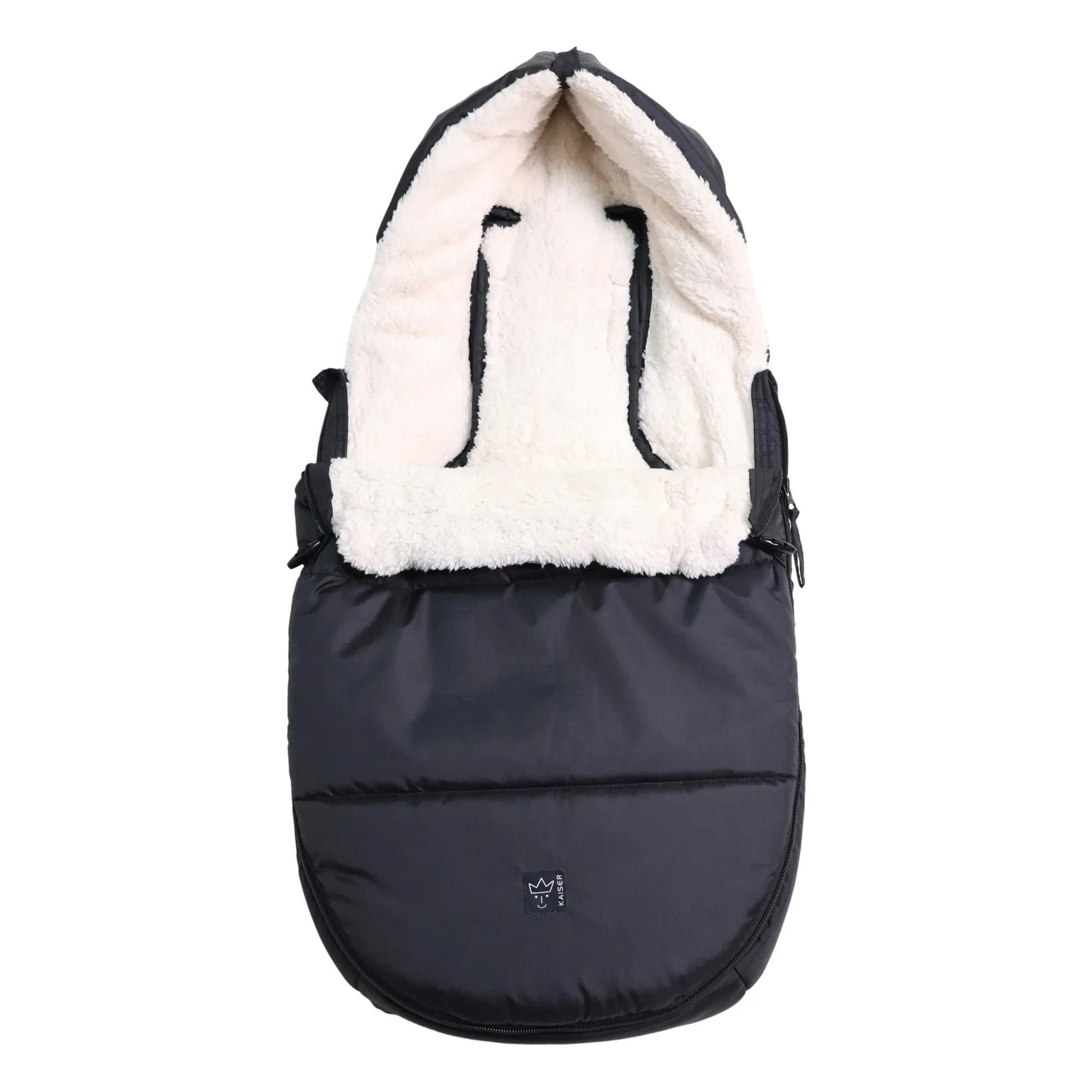 Kaiser - Sherpa Fleece Hoody 2.0 Universal Footmuff | Siyah