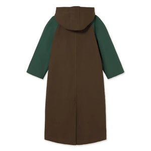 The Tiny Big Sister - Cotton Trench Coat | Amber