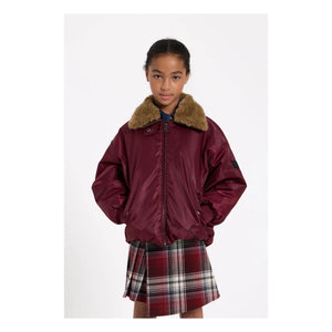 Finger in the nose - Aria Bomber Ceket | Aubergine