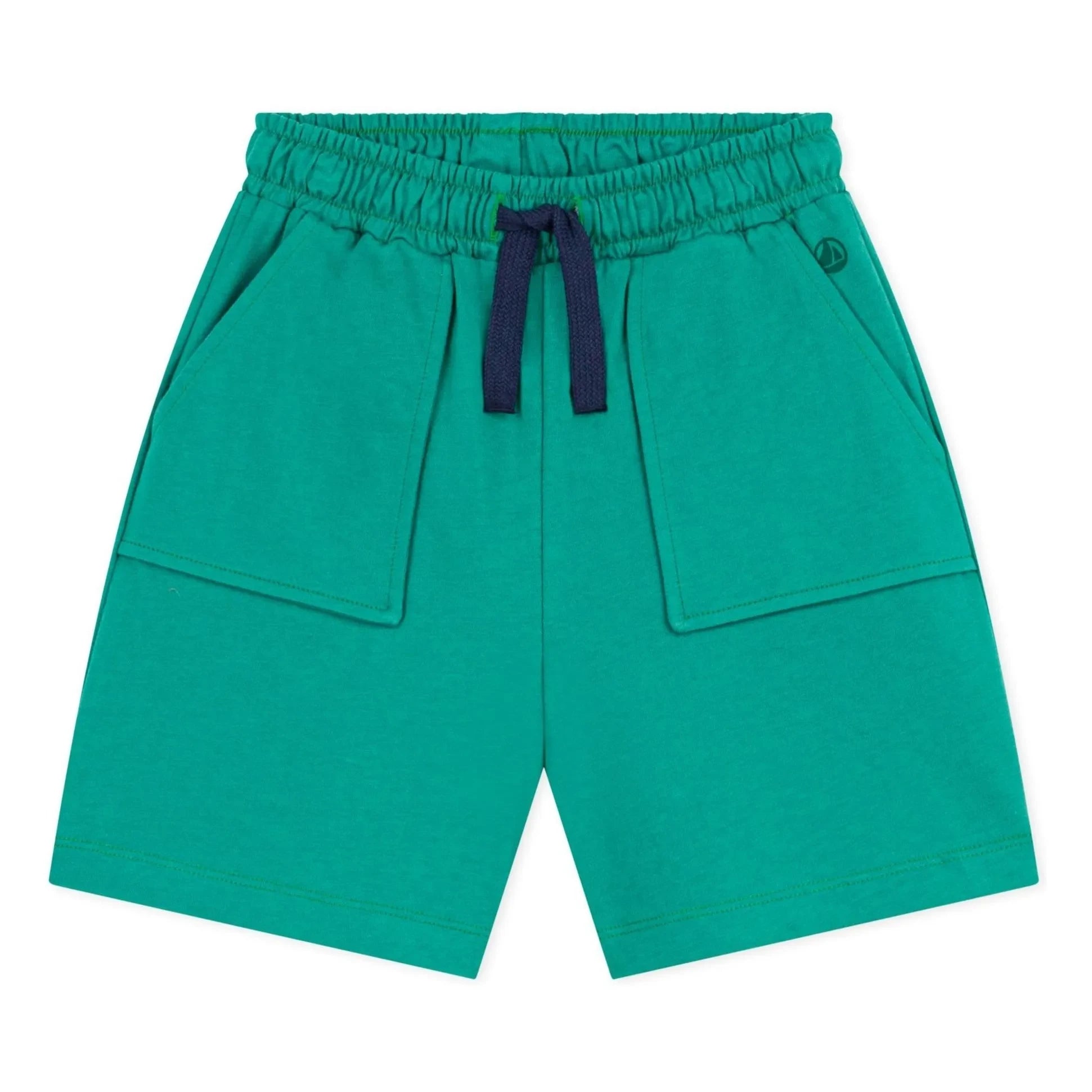 Petit Bateau - Organik Pamuk Bermuda Şort | Yeşil