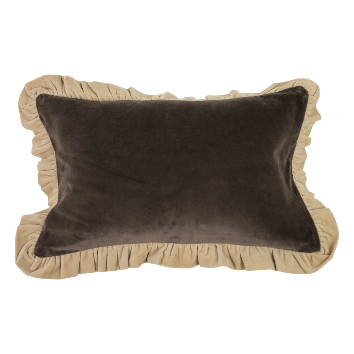 Olsson & Jensen - Doris Velvet Cushion Cover | Earth Brown