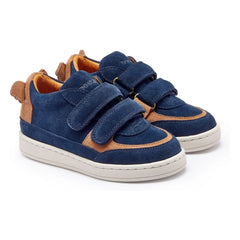 Donsje - Rinou Koala Suede Toothed Sneakers | Night Blue