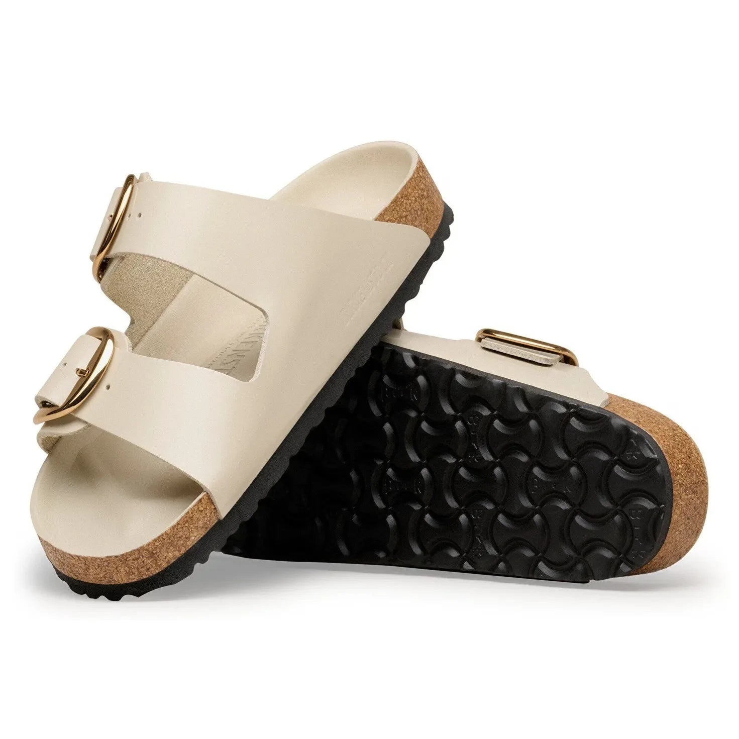 BIRKENSTOCK - Sandalias Big Buckle | Crema