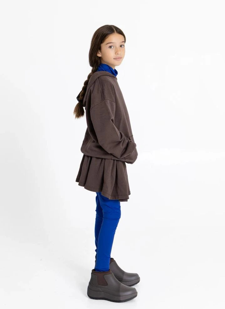 Finger in the nose - Vestido Sudadera Chloé | Marrón